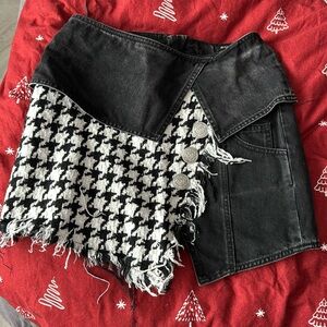 Balmain tweed/denim skirt. Size 38